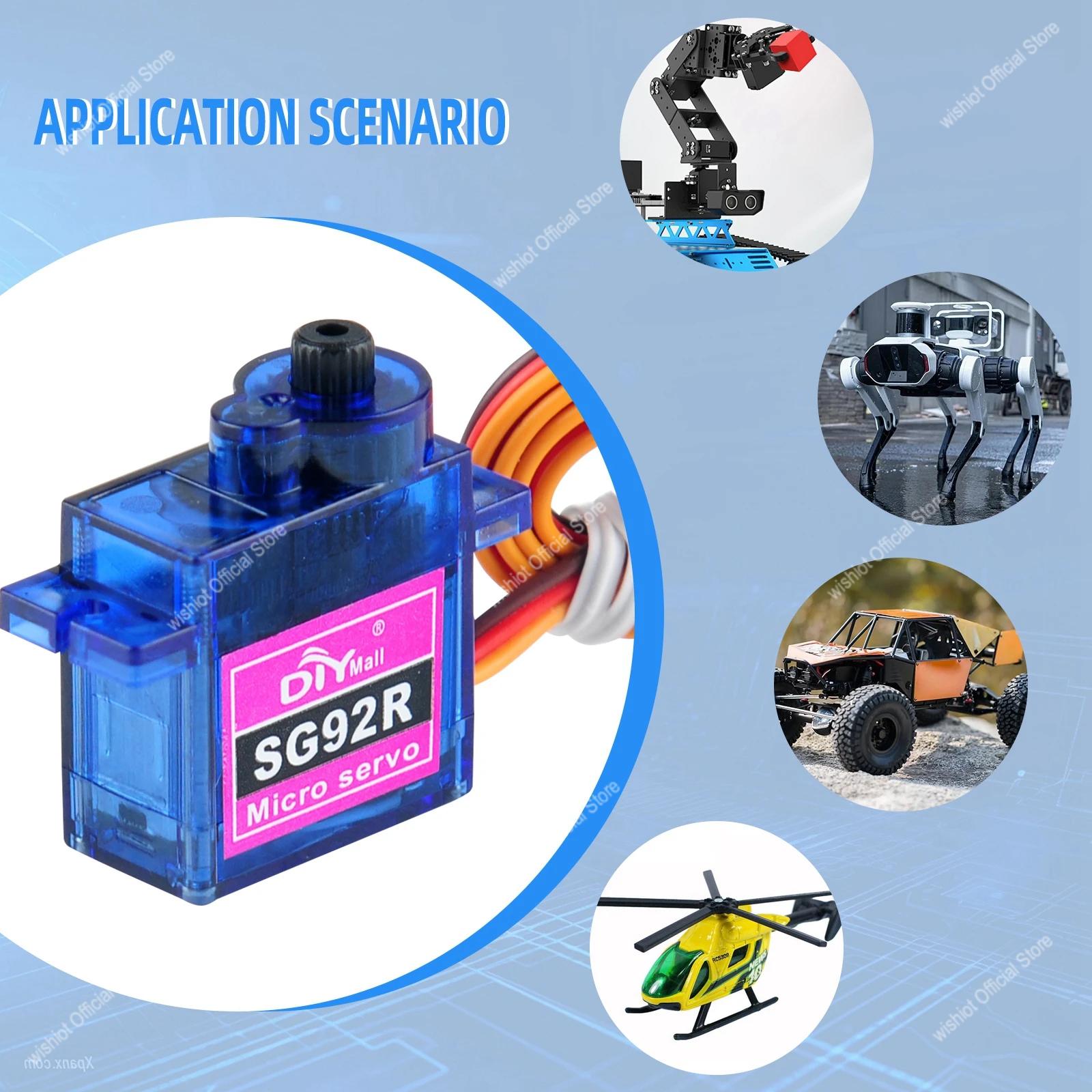 Micro servomotor SG92R 4,8-6V  - Servo Motor Sg90 reseña y precio