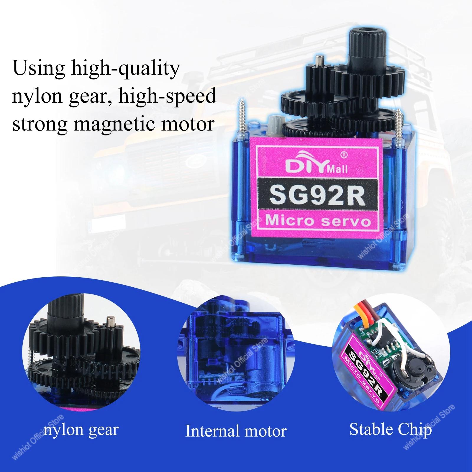 Micro servomotor SG92R 4,8-6V  - Servo Motor Sg90 reseña y precio