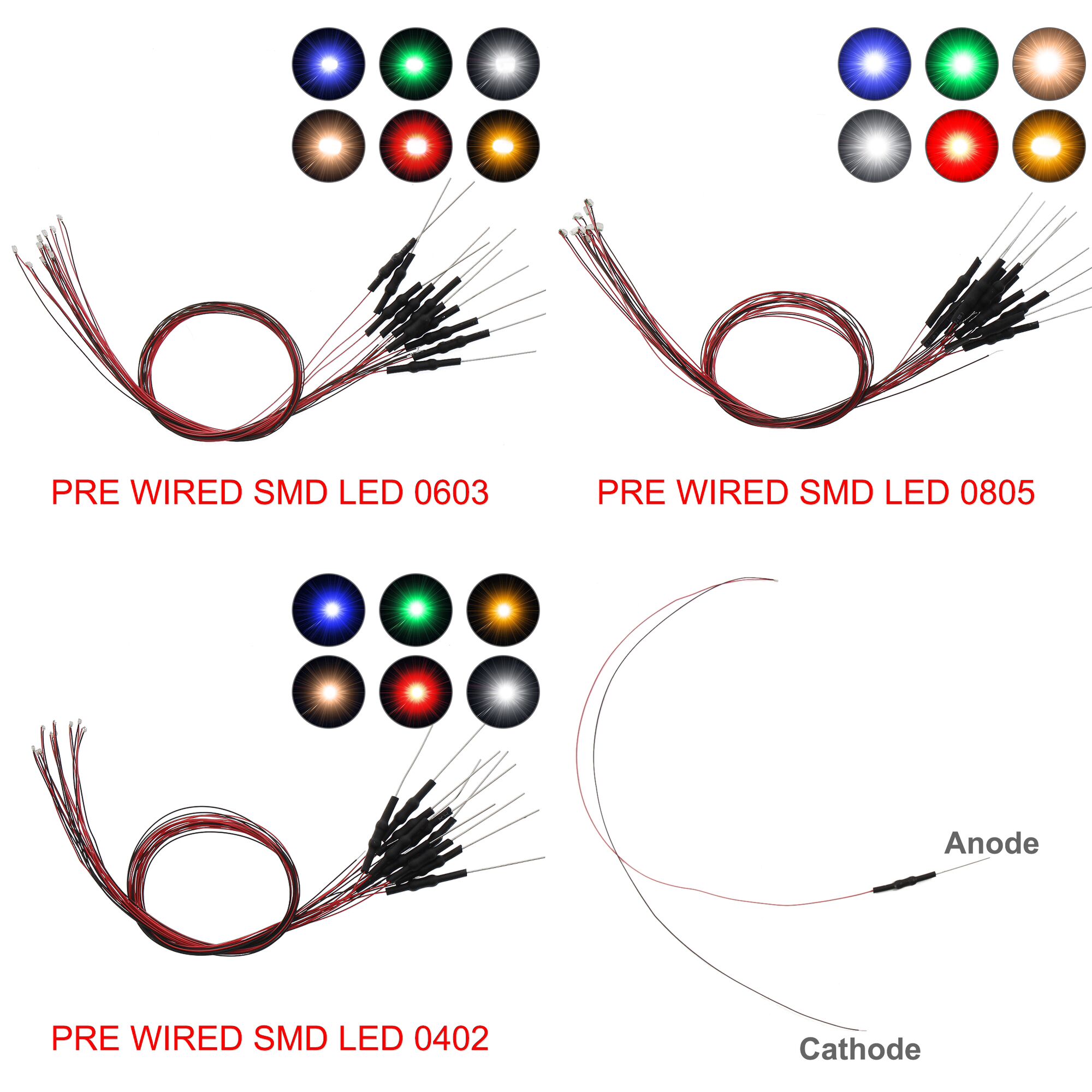 20 piezas precableado 20cm de  - Smd Solder Paste reseña y precio
