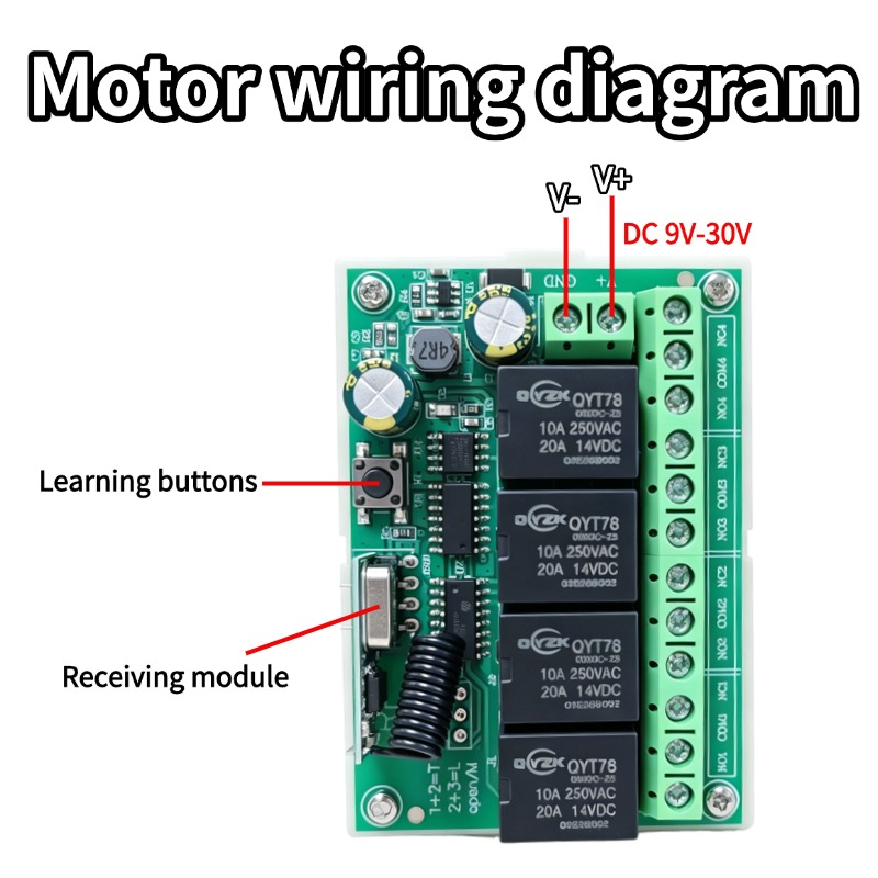 Interruptor de Control Remoto  - Rf 433Mhz Module reseña y precio