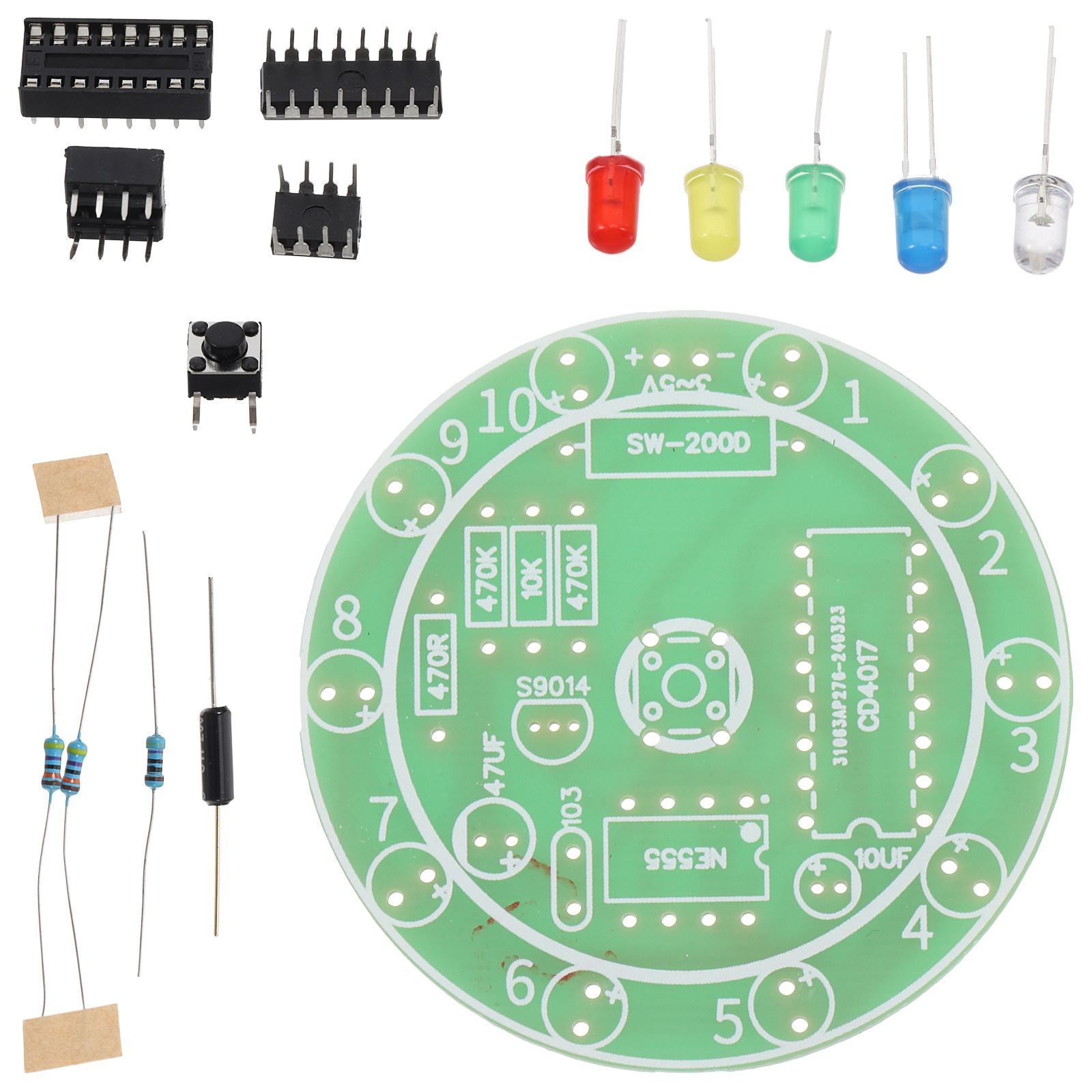 Kit de Soldadura Electrónica,  - Diy Electronics Kits For Adults reseña y precio