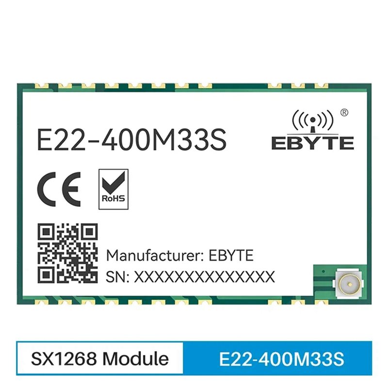 2X EBYTE SX1268 433Mhz Lora Mó - Rf 433Mhz Module reseña y precio