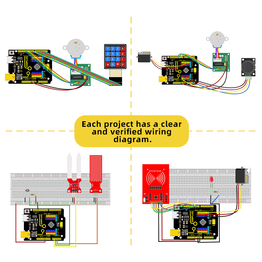 KEYES Kit de inicio completo K - Diy Electronics Online reseña y precio