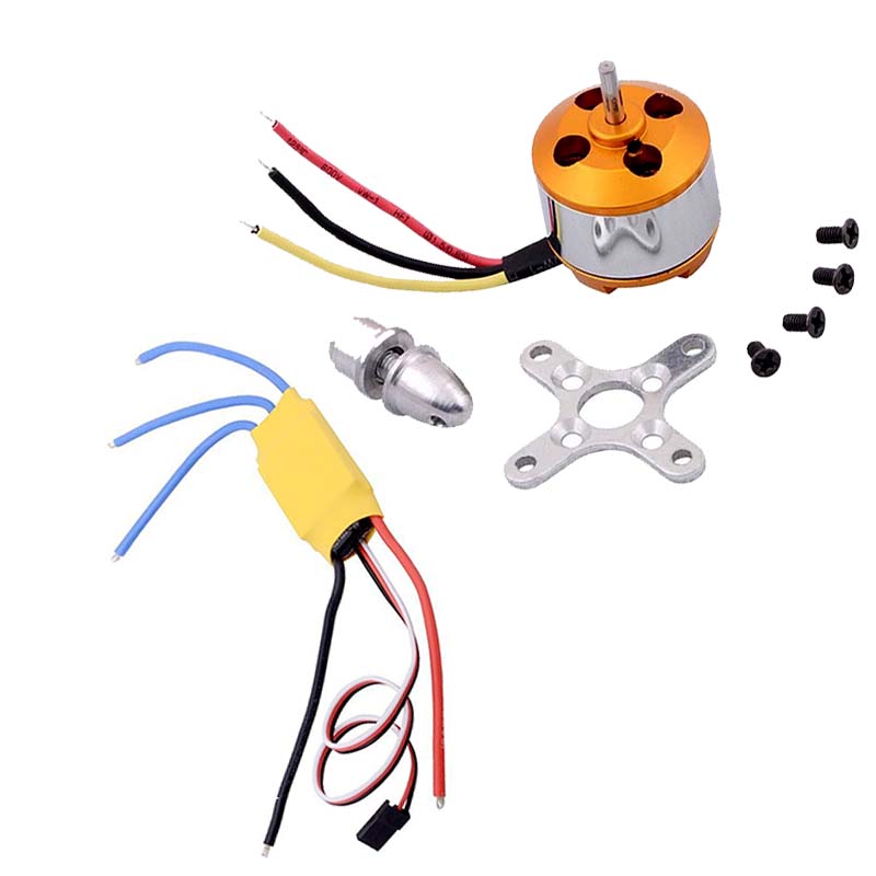A2212 930kv 1000kv 1400KV 2200 - Servo Motor Sg90 reseña y precio