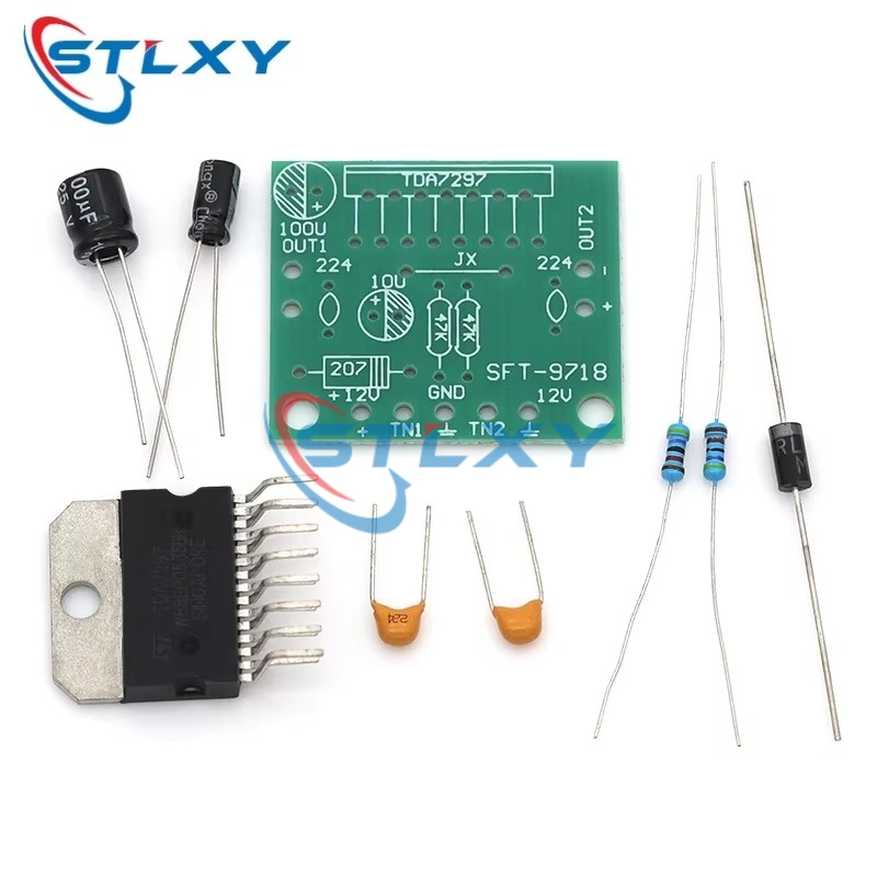 Placa Amplificadora TDA7297, A - Diy Audio Electronics Kit reseña y precio