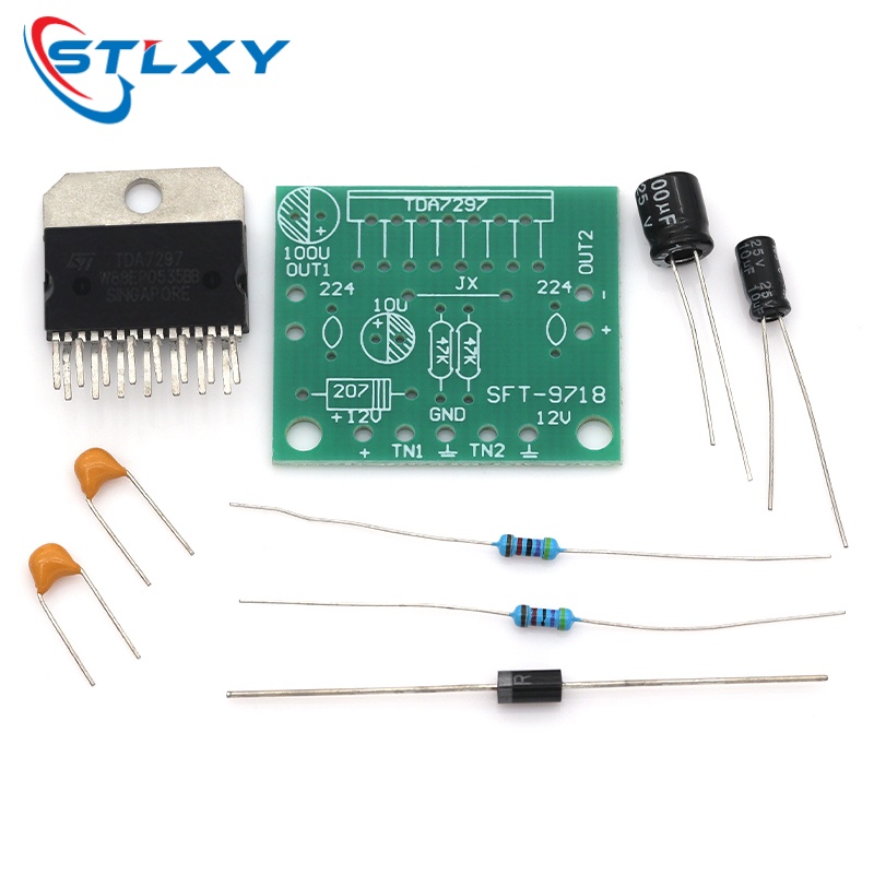 Placa Amplificadora TDA7297, A - Diy Audio Electronics Kit reseña y precio